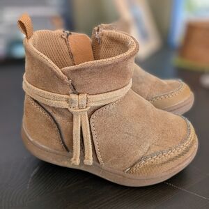 Stride Rite Brown Kids Boots